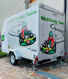 Rimorchio kart turatello