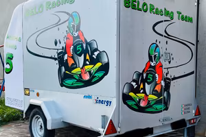 Rimorchio kart turatello