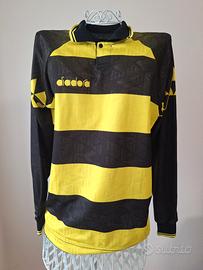 maglia maniche lunghe da calcio diadora vintage 