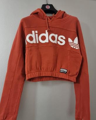 ADIDAS Felpa crop donna