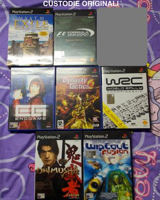 12 Videogiochi PS1 & PS2 originali