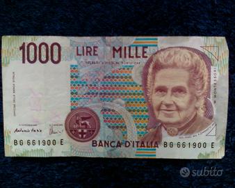 Banconote Da 1.000 E 5.000 Lire