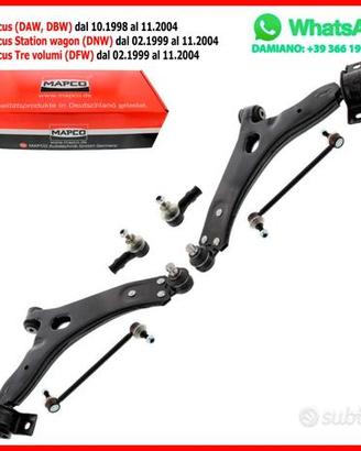Kit 6 Bracci Anteriori Rinforzati FORD FOCUS