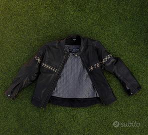 Giacca da Moto AXO in Vera Pelle