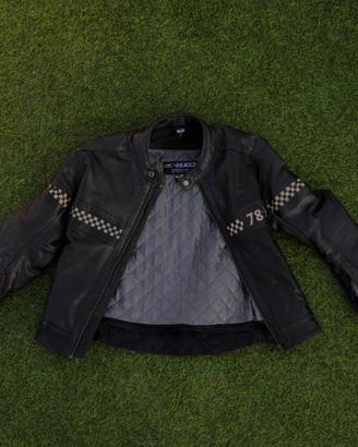 Giacca da Moto AXO in Vera Pelle