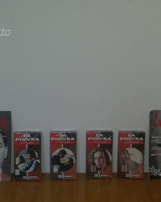 La Piovra 1 - 4 vhs originali