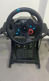 Logitech G29 volante senza struttura