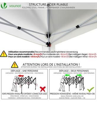 Gazebo pieghevole