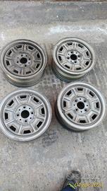 5 cerchioni Cromodora 13 x 5J Fiat, anni '70