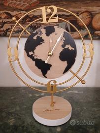 Orologio a forma di mappamondo 