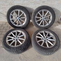 Cerchi 17" BMW + gomme invernali Hankook