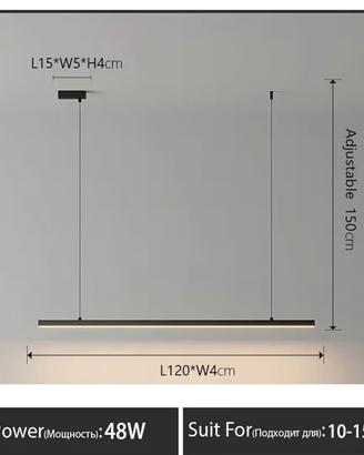 Lampadario a sospensione Minimal
