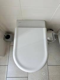 coppia di sanitari dolomite, rubinetto nuovo