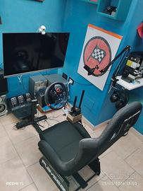 struttura Sim racing playseat + g29 +  cambio fps