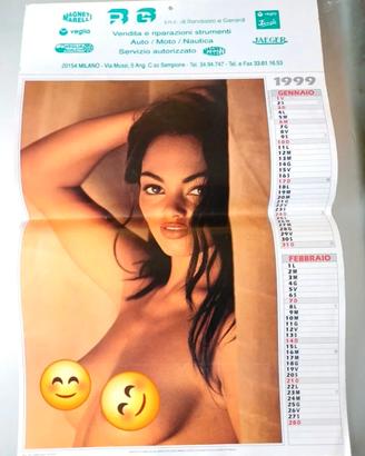 Magneti Marelli Calendario 1999 vintage