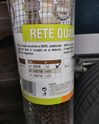 Rete plastificata