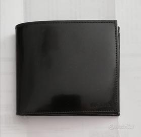 Prada portafoglio in vera pelle, da uomo