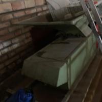 Macchina pigiatrice diraspatrice per uva ribasso