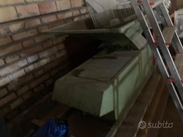 Macchina pigiatrice diraspatrice per uva ribasso