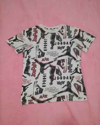 T-SHIRT JORDAN JUMPMAN ALL OVER XL BAMBINO 