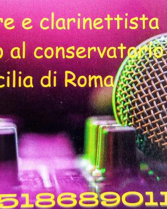 Cantante animatore per feste ed eventi