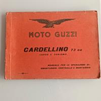 Manuale Moto Guzzi Cardellino73 cc Lusso e Turismo