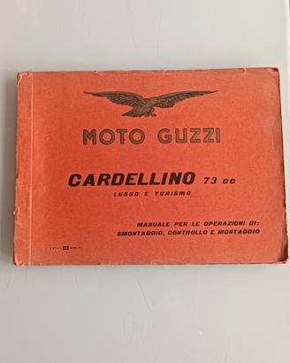 Manuale Moto Guzzi Cardellino73 cc Lusso e Turismo