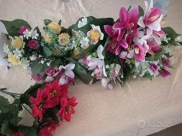 mazzetti fiori tessuto