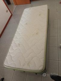 Rete + Materasso letto singolo
