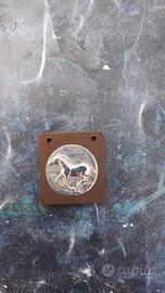 ciondola cavallo e legno 