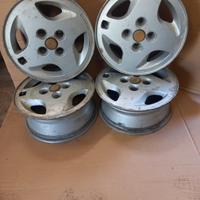 Cerchi in lega Abarth Fiat Uno Turbo