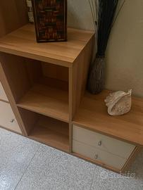 Libreria a moduli 3 metri e mezzo di lunghezza