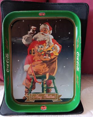 Vassoio Coca-Cola  Natalizio - Babbo Natale