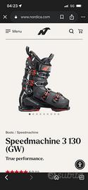 Scarponi sci Nordica Speed Machine 130