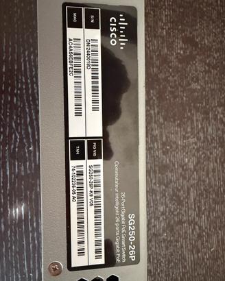 Switch Cisco SG250-26P POE 24Porte + 2 SFP