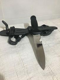COLTELLO INOX DA SUB E PER ATTIVITA' SUBACQUEA