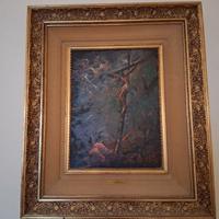 Dipinto olio su tela " Angelo Batti"