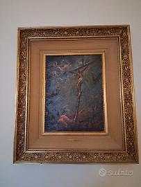 Dipinto olio su tela " Angelo Batti"