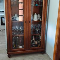 mobile vetrina credenza armadio in legno 