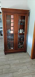 mobile vetrina credenza armadio in legno 