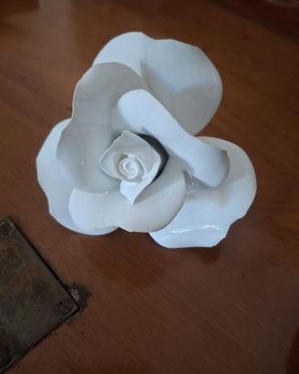 Capodimonte Majello - Composizione Rose in porcell