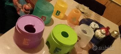 secchielli lettere a b c d e f il piu' grande uno