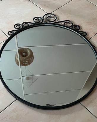 Specchio rotondo di ferro IKEA