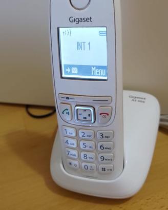 Tel. cordless Gigaset AS405-C450-A170H bianco,nero
