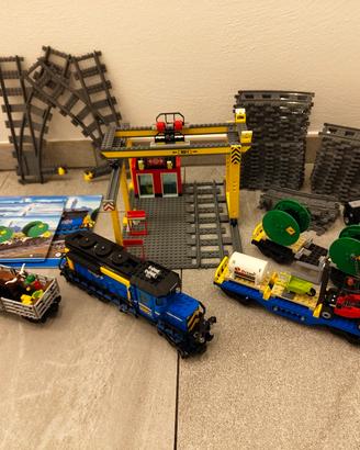 LEGO 60052 Treno Merci Completo +espansione binari