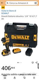 NUOVO DEWALT DCF870 AVVITATORE IMPULSI + BATTERIA 