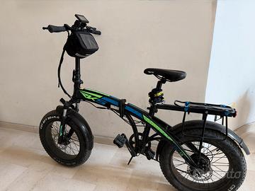 Bici Elettrica Fat Bike 250W Pieghevole