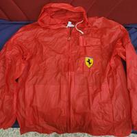 Giacca kway Ferrari per Agip vintage