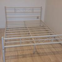 STRUTTURA LETTO BIANCO  140 × 190