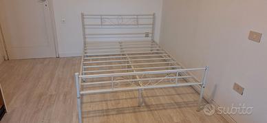 STRUTTURA LETTO BIANCO  140 × 190